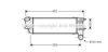 AVA QUALITY COOLING PE4344 Intercooler, charger